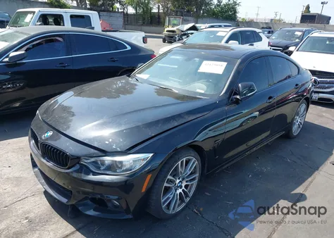 2017 BMW 430I Gran Coupe из США, поврежденный, VIN WBA4F7C30HG787546